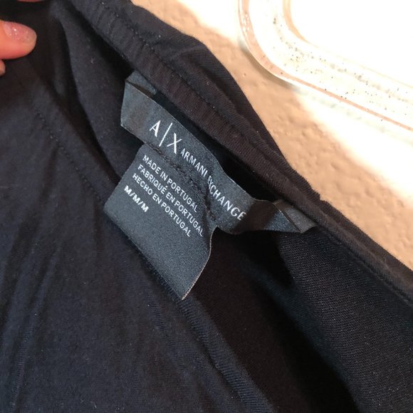 Armani Exchange black top | MAKE ME OFFER - Picture 2 of 5